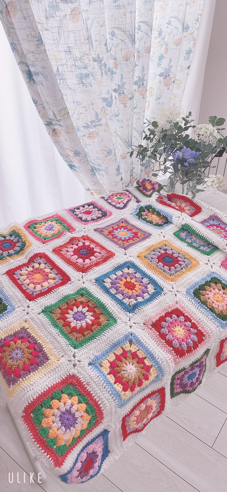 入荷nowオンラインストア ふわふわ❤️お花のモチーフ編み