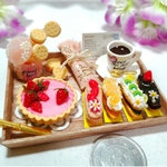 (No.79)  苺タルト 他 いろんなミニチュアケーキセット