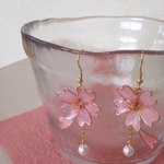 ✴︎追加✴︎ 春うらら  〜はんなり 桜ピアス〜