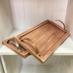 木製トレイ(ブラウン)