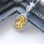 SALE！【送料無料】希少*Diorin*スワロフスキー＊Luxuryロングネックレス