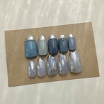 No.10ブルーアシメネイル