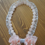 【再販】ベビー用パールリボンのヘアバンド