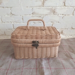 マスクケース(natural)スライドロック金具付き