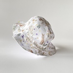 ベビー＊うさぎ柄 チューリップ帽子 コットン 100%