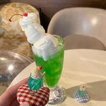 ⳻ new ⳺ ミニチュアのクリームソーダ（飾るタイプ）
