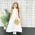 ⭐︎SALE⭐︎  ニット　レース　ワンピース　ピュアニーモ　ドール　コート　アウター　ブルゾン　リカちゃん