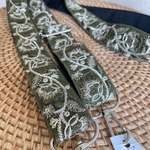 インド刺繍リボンのショルダーストラップ