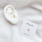 『軟骨ピアス＆ピアス』purple＊小さなお花