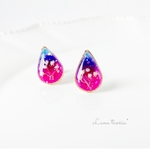 宵の花　ピアス/イヤリング