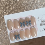 No107 フレンチガーリーネイル🎀