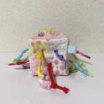 楽しい！ひっぱるBOX★赤ちゃんおもちゃ★布ボール★鈴入り