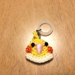 オカメインコちゃん♡アンブレラマーカー（ルチノー）