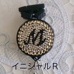 リール式　ネックストラップ　イニシャルＲ