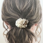 natural lace  ポニーフック