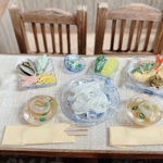 ミニチュア　フェイクフード　そうめんセット