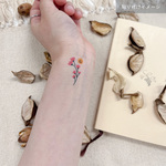 タトゥーシール 2枚組 水無しで貼れる opt 12