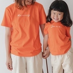 【4950円以上送料無料】SALE !!  夏にピッタリ!!  Orange Tシャツ 名前入り 出産祝い  誕生日　ギフト　名入れTシャツ