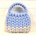 コロンっと可愛い♡マンドゥバッグ　バイカラー