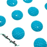 4個入(turquoise) Candy round cabochon 