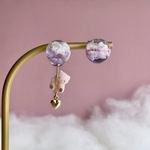 Proomy 風船クマ 耳飾り ファンシー ピアス/イヤリング