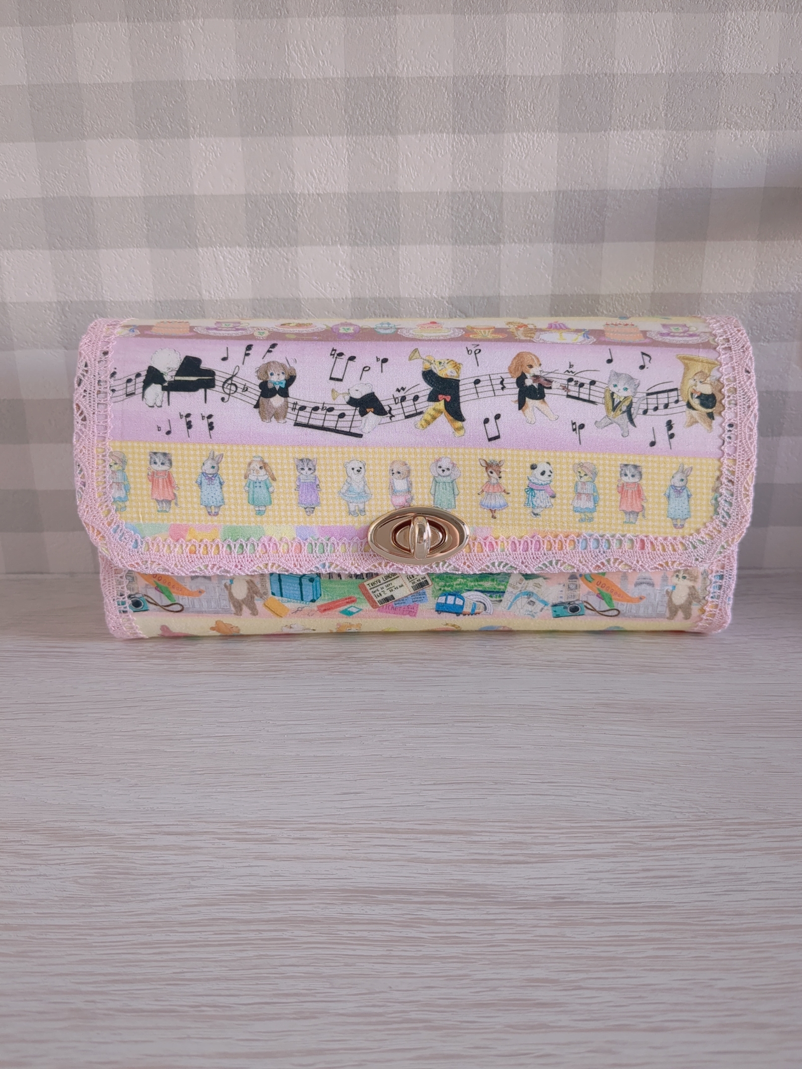 yukiemon・新入荷 ドレスメーカー＊長財布(ベージュ) 長財布