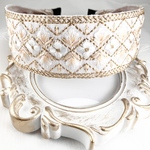 1000円🎉インド刺繍リボン カチューシャ　No.187