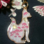 【水蜜洋灯様 専用ページ】きつねさんと彼岸花のキーホルダー