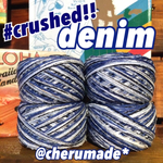 #119 再販☆3 crushed denim 引き揃え糸 バラ売り
