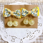 ヘアゴムキッズ　レモンイエロー