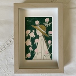 原画「薔薇と少女」