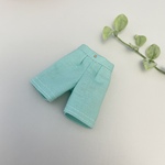 単品　ミントグリーン　ショートパンツ　ズボン　リカちゃん　服　22cmドール 