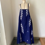 浴衣リメイク　サロペット花柄