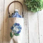紫陽花のペットボトルカバー