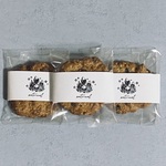 ナッツとオートミールのクッキー