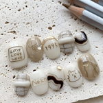 𝘳𝘢𝘬𝘶𝘨𝘢𝘬𝘪 𝘤𝘢𝘵 ✏️ﾈｲﾙﾁｯﾌﾟ ﾆｭｱﾝｽﾈｲﾙ ｼﾝﾌﾟﾙﾈｲﾙ ｵﾌｨｽﾈｲﾙ ﾌﾞﾗｳﾝﾈｲﾙ ぷっくりネイル夏ﾈｲﾙうるうるﾈｲﾙ 落書きﾈｲﾙ ﾍﾞｰｼﾞｭﾈｲﾙ
