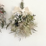 スモークツリーと小花のスワッグ　ドライフラワー　誕生日プレゼント  引っ越し祝い　記念日　ギフト