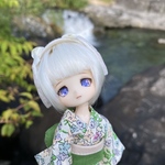 NEW!! 「あじさい」女の子 浴衣&帯セット