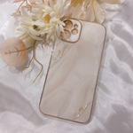 iPhone12 mini テクスチャーアート　アルコールインクアート　ニュアンス　大人　シンプル
