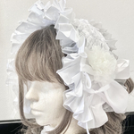 【SALE】✧天使の少女･祭典  ボンネット風ヘッドドレス