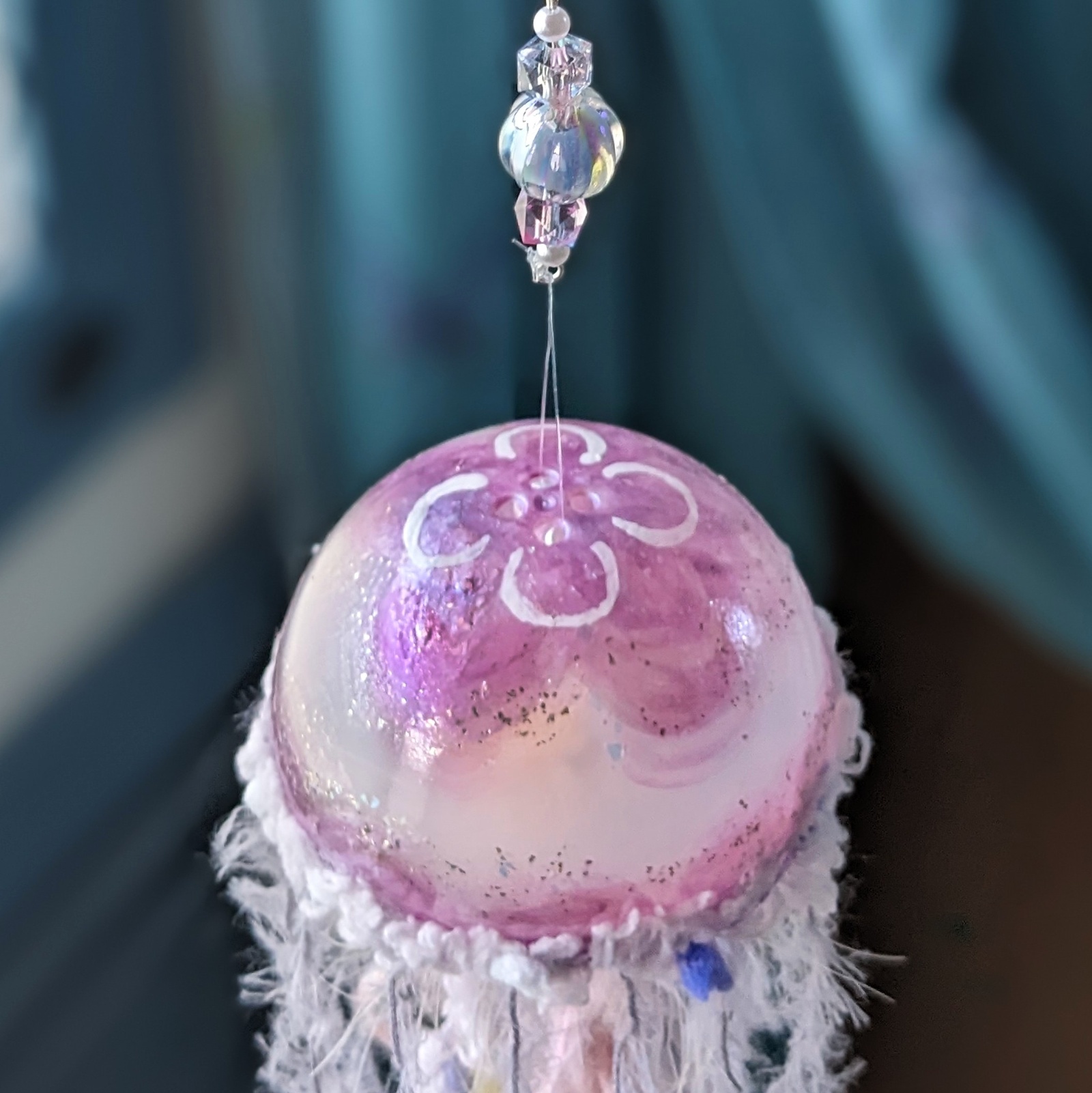 クラゲモビール ミズクラゲ サンキャッチャー モビール メリー ベッド