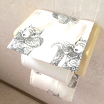 リス柄トイレットペーパーホルダーカバー