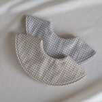 ［防水布］water proof bib ダブルガーゼ　ギンガムチェック （No.11）