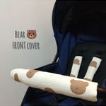 ベビーカーフロントカバー bear