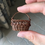ミニチュア　アンティークパニエ