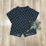 再販🌻涼しいドット の ナチュラル ブラウス
