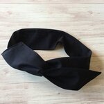 kd2280様専用ページ　ワイヤー入りヘアバンド（定番の黒）　７cm、８cm幅で1点ずつ