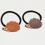ヘアゴム＊leatherハリネズミ