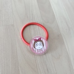 アクリルヘアゴム（ピンク）