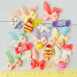 N003超かわいい❤︎プラパーツ うさ耳   パーツ  30個